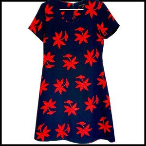 Banana Republic Women's A-line Dress Size 6, Short sleeves, Polyester